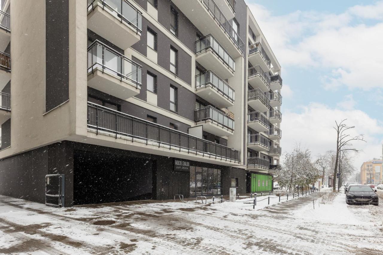 Modern One Bedroom Apartment With Parking In Lodz By Renters Prestige Eksteriør billede